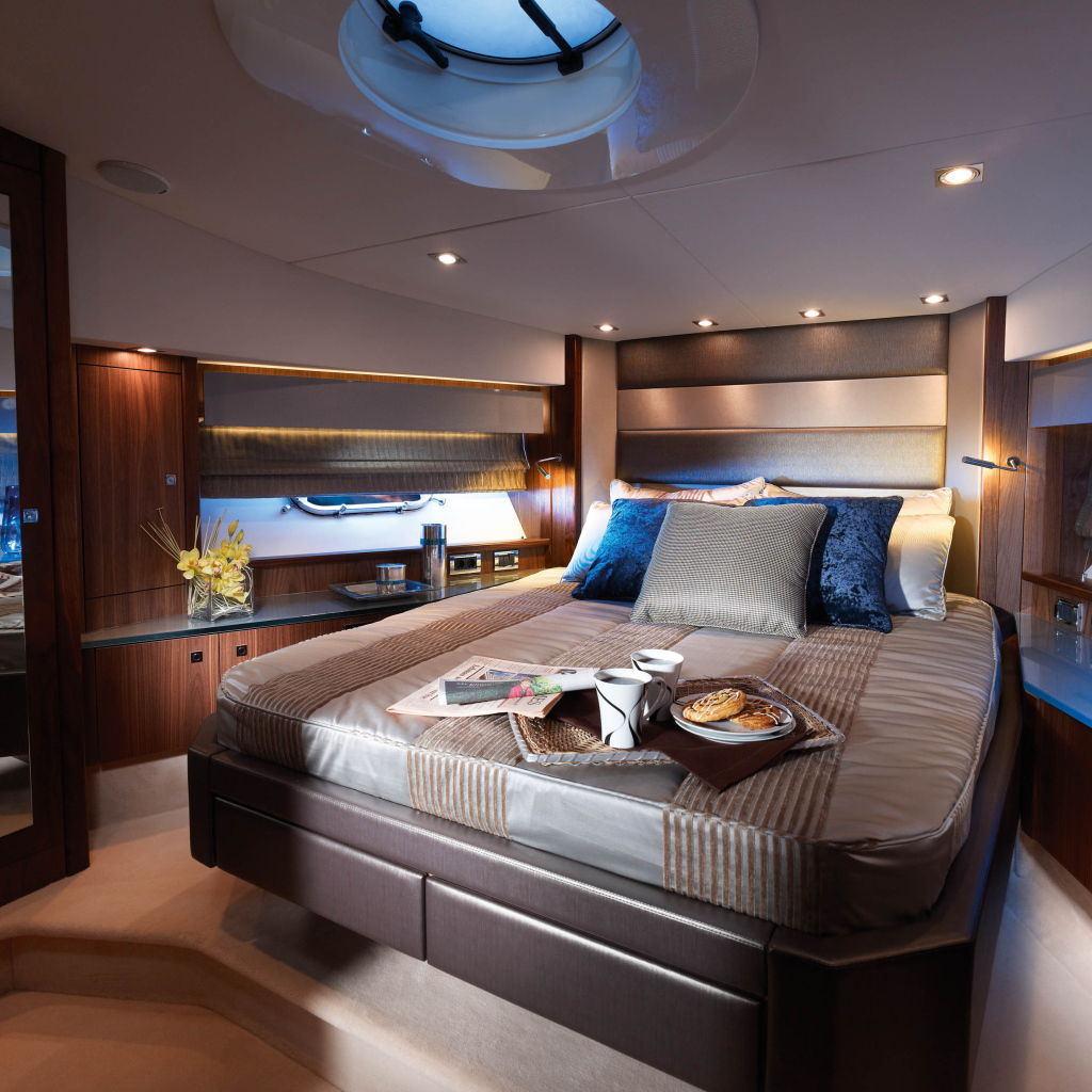 Стиль каюты на яхте