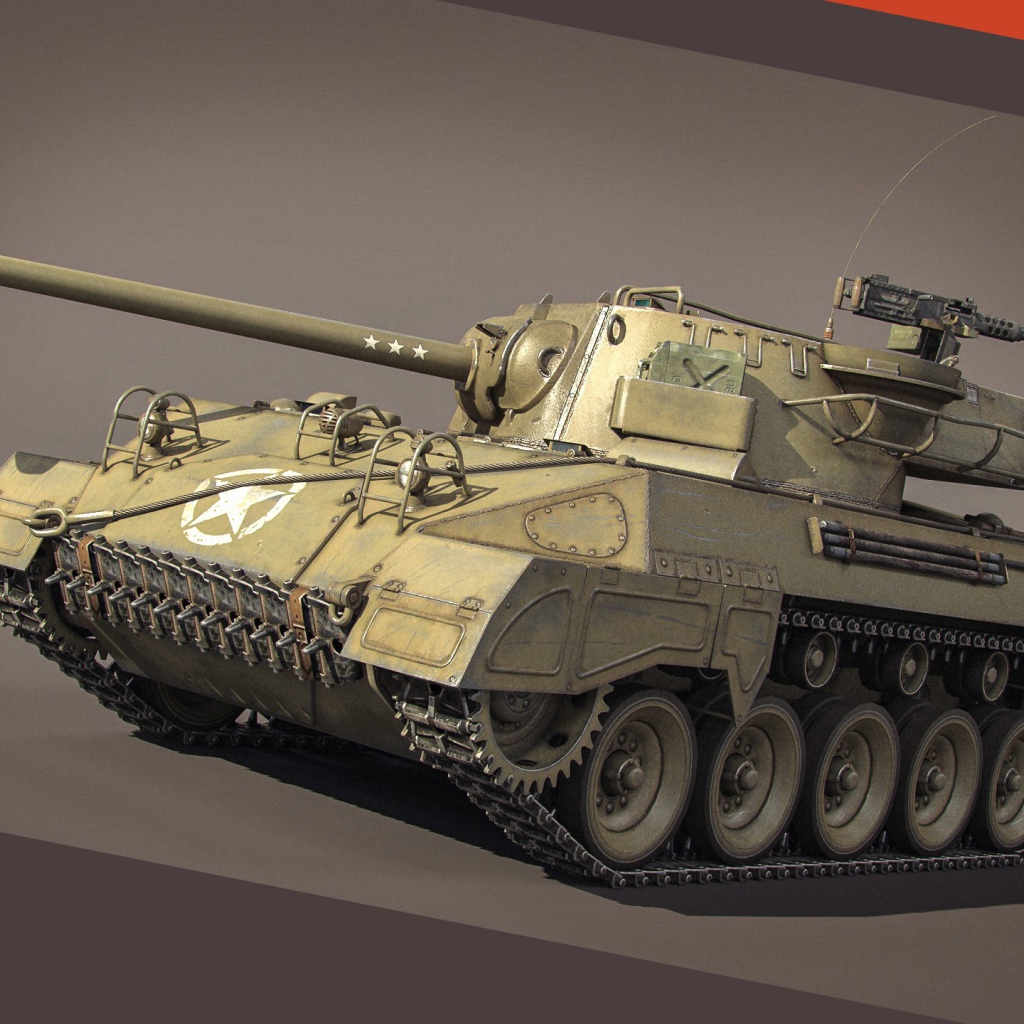 Игра World of Tanks, танк М-18 Хеллкат