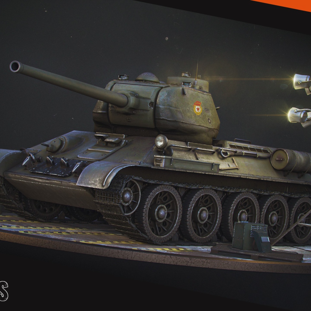 Игра World of Tanks, танк Т-34-85