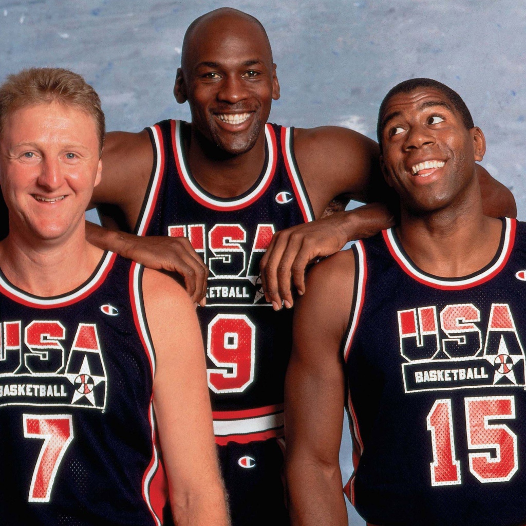 Три знаменитых баскетболиста