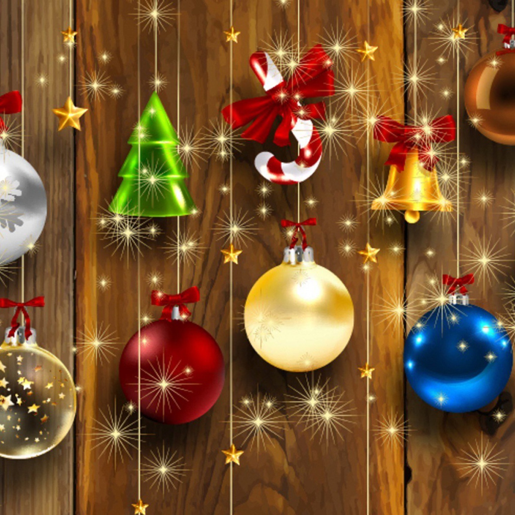 Елочные украшения на Новый год 2017