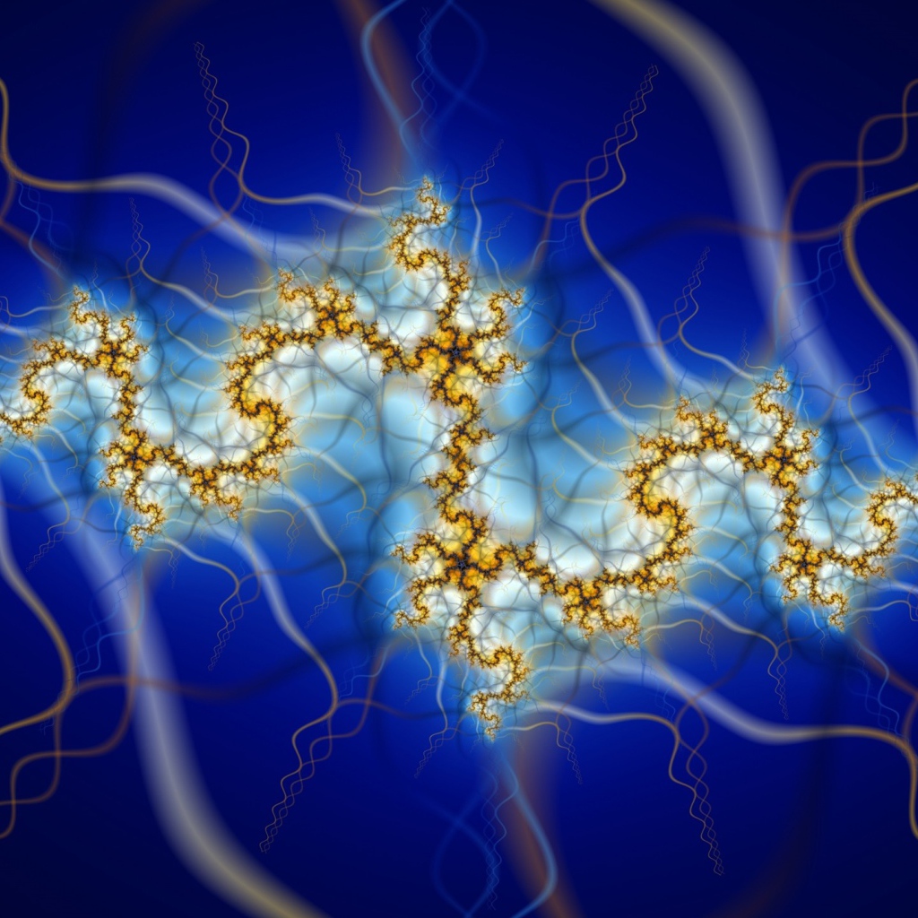 Абстрактный ультра фрактал  