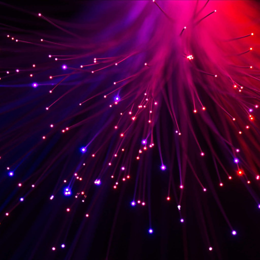 Абстрактные падающие разноцветные искры 