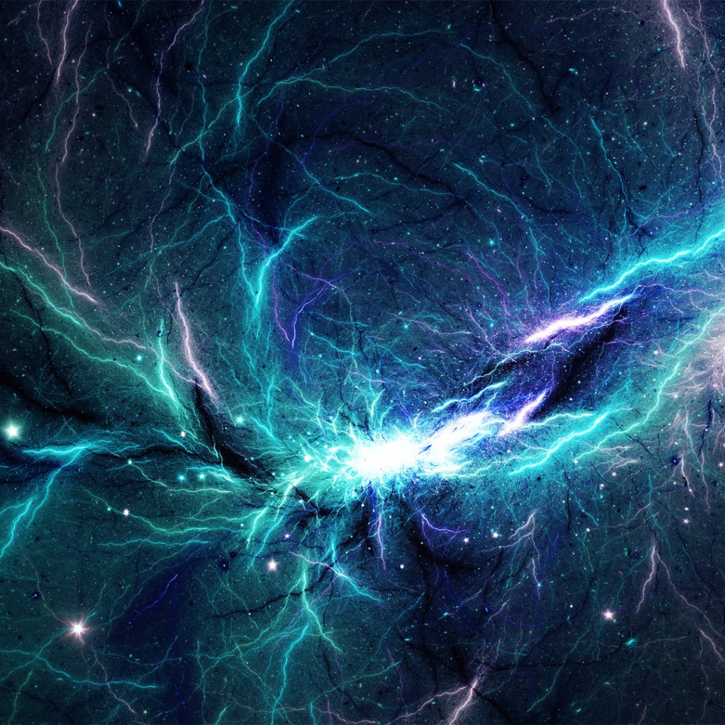 Абстрактная космическая туманность  