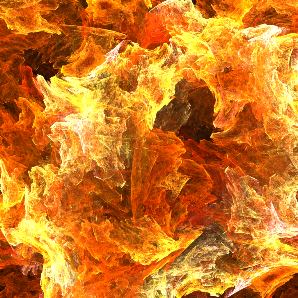 Красивая яркая огненная абстракция