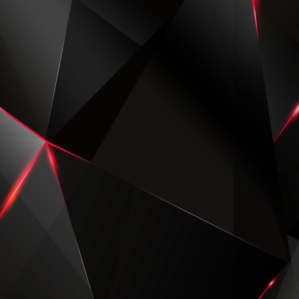 Черные треугольники 3D графика 