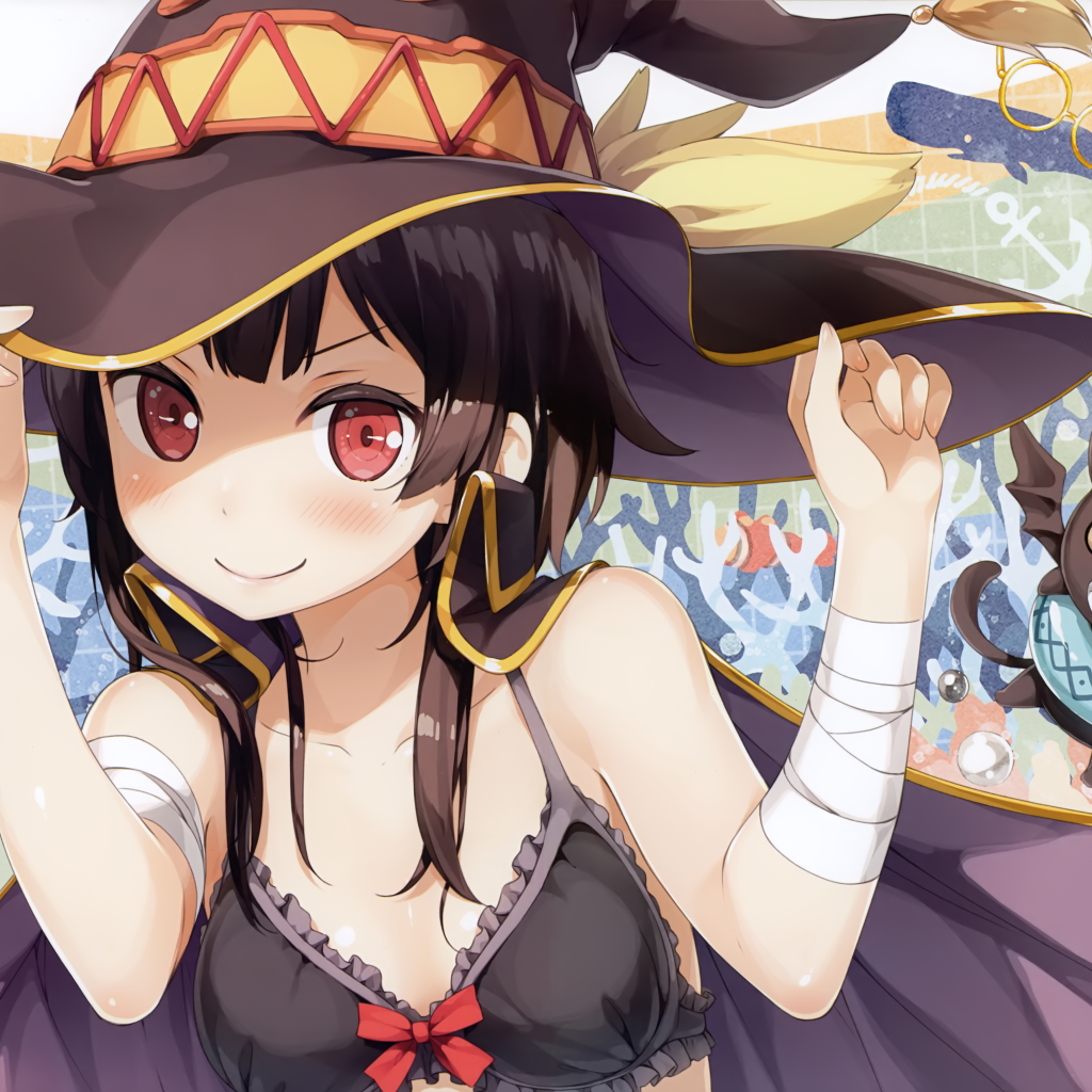 Персонаж Мэгумин аниме  KonoSuba – God’s Blessing On This Wonderful World!! 