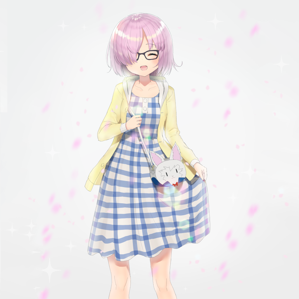 Девушка с кроликом аниме Судьба. Великая Кампания