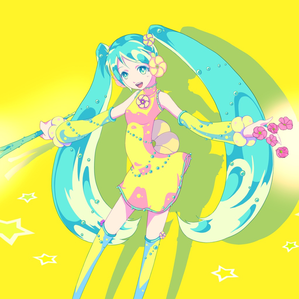 Мику Хатсуне персонаж аниме Вокалоид 