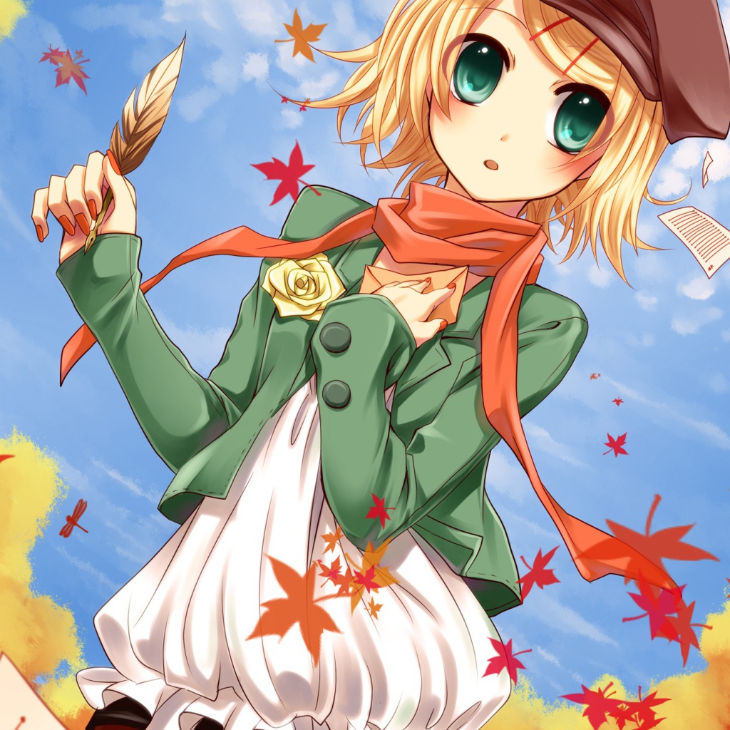 Кагамине Рин персонаж аниме Вокалоид 