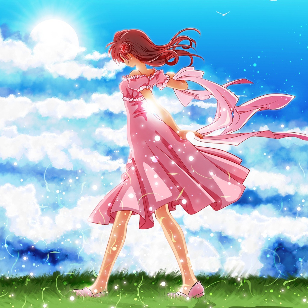 Девушка Марон Кусакабэ аниме Камикадзе Кайто Дзянну   