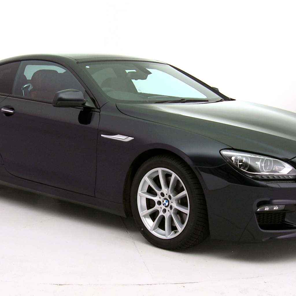 Черный BMW 6-SERIES 2017