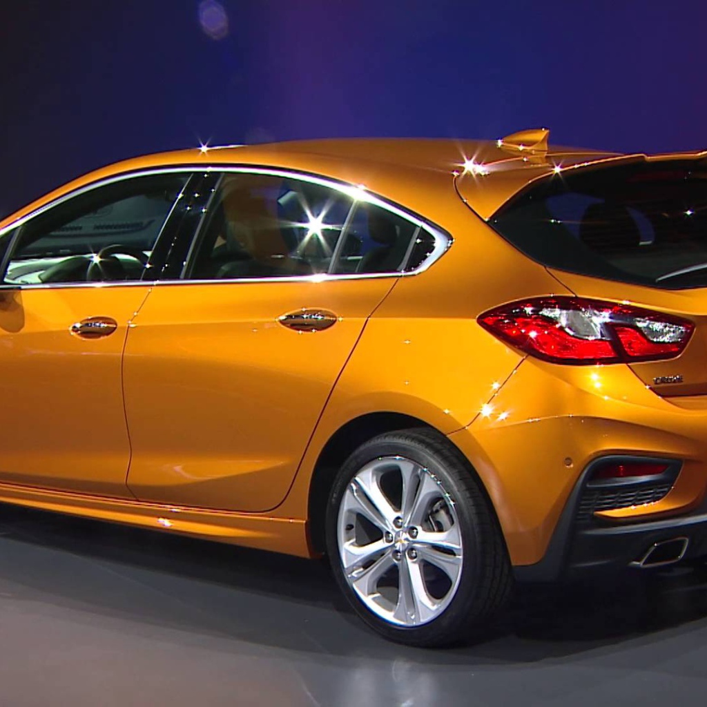 Chevrolet Cruze Hatch 2017 года вид сзади 