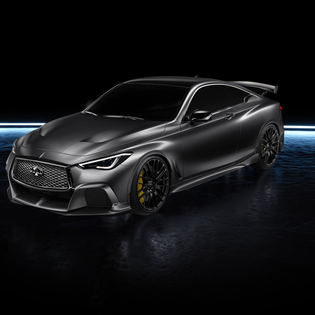 Стильный автомобиль  Infiniti Q60 Project Black S 2017 