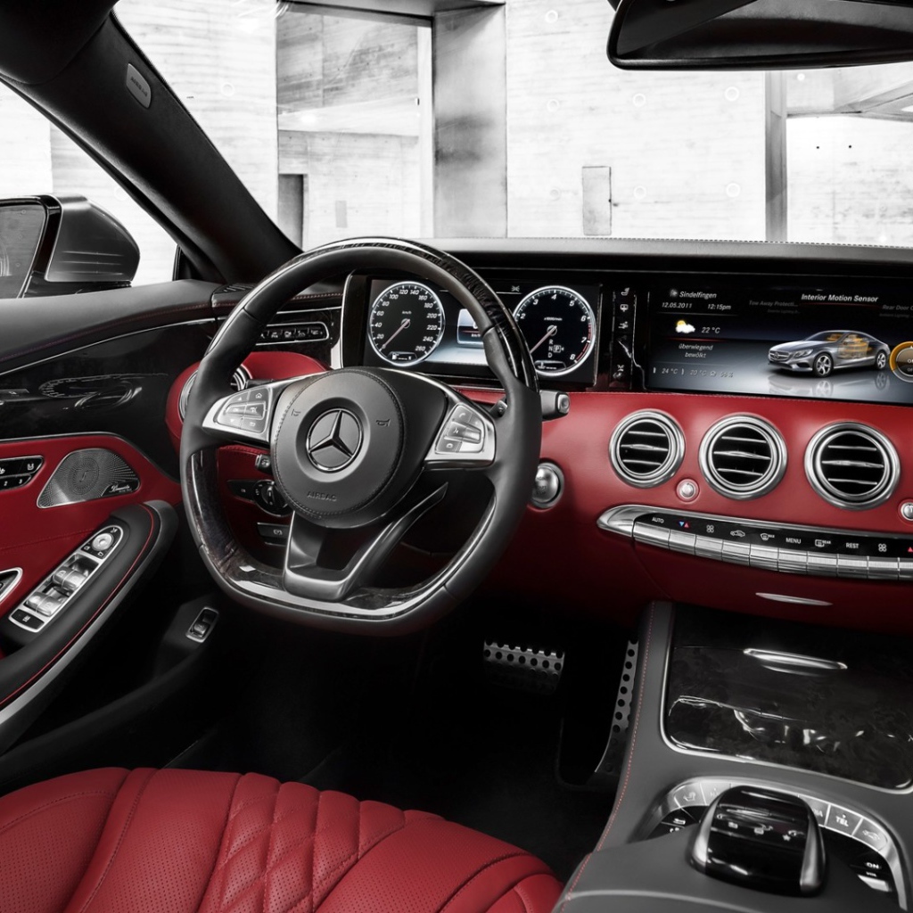 Кожаный салон Mercedes Benz S65 AMG Cabriolet 2017 