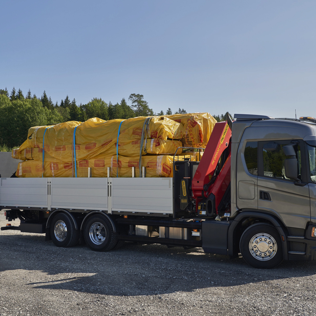 Loaded truck Scania G 410, 2017