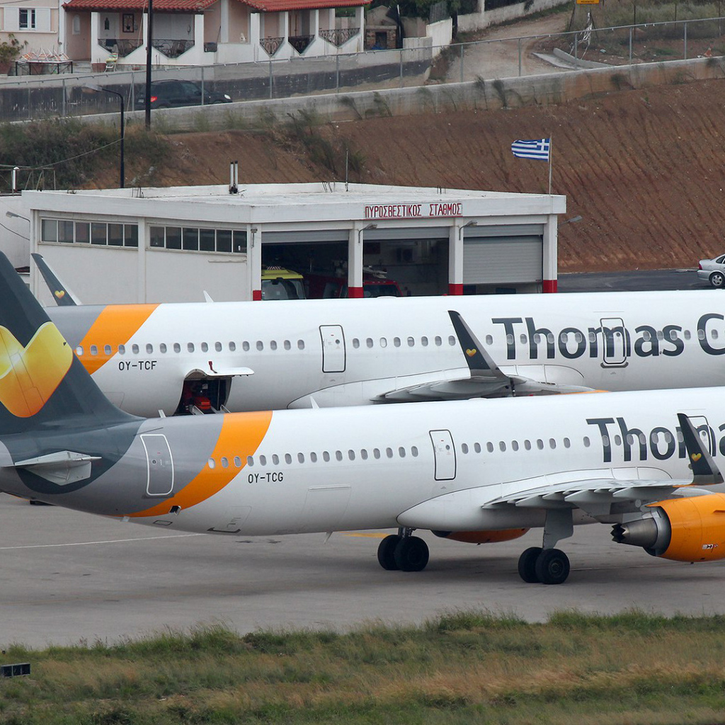 Airbus A321 авиакомпании Thomas Cook