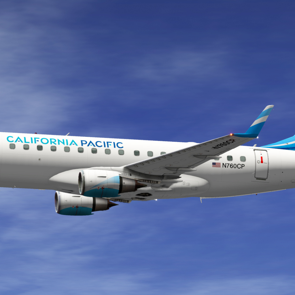 Embraer авиакомпании California Pacific 