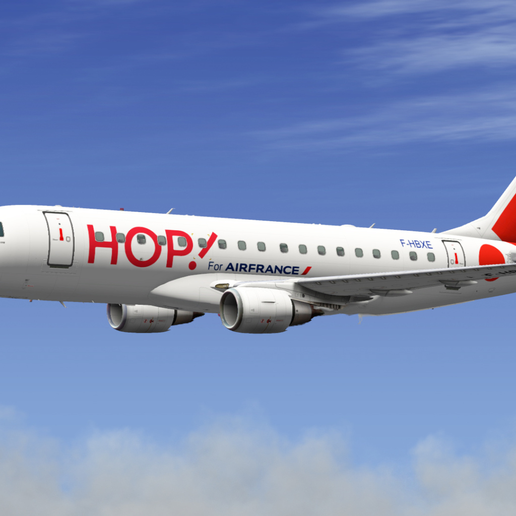 Embraer 170 французской региональной авиакомпании HOP 