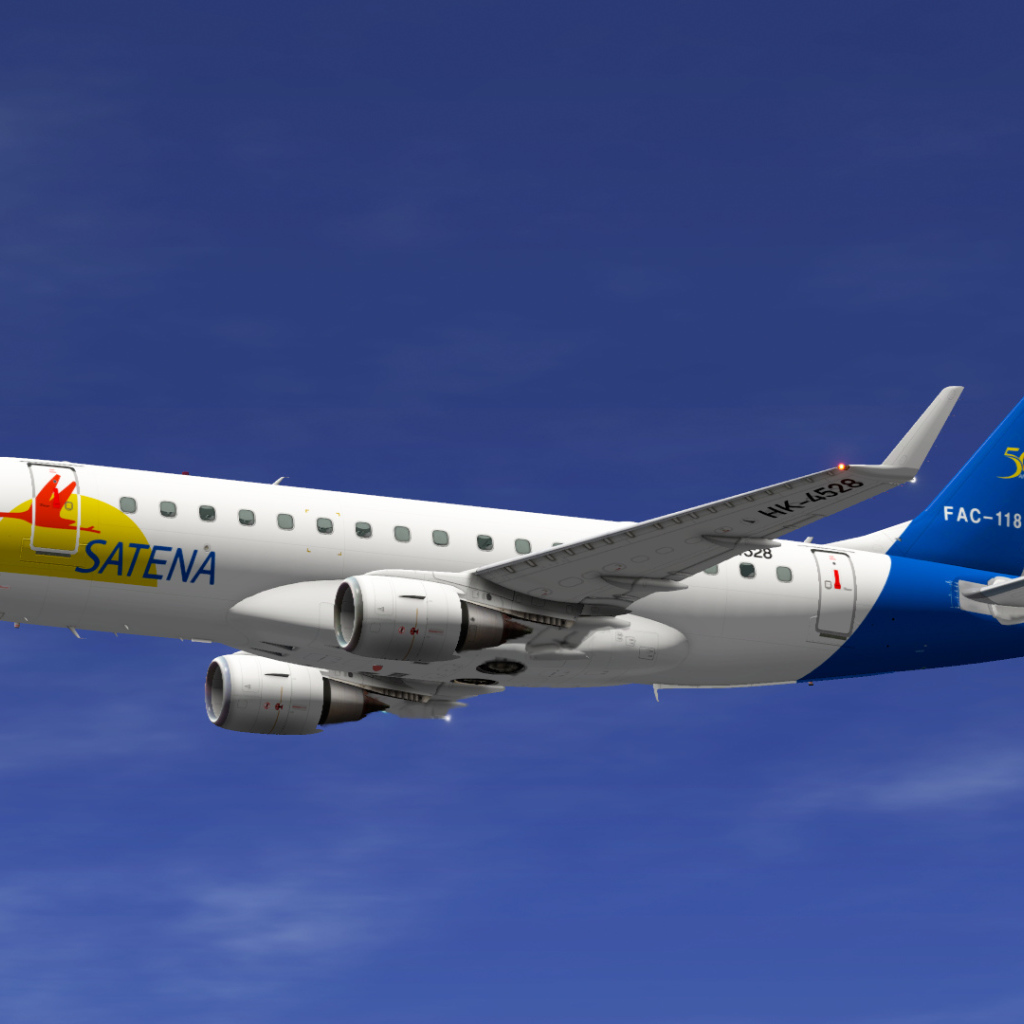 Embraer пассажирской авиакомпании Satena 