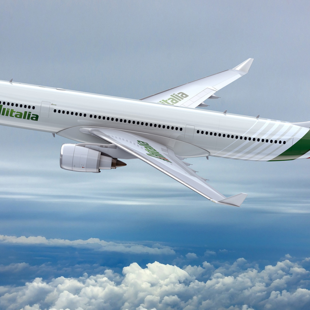 Boeing 777 авиакомпании Alitalia 