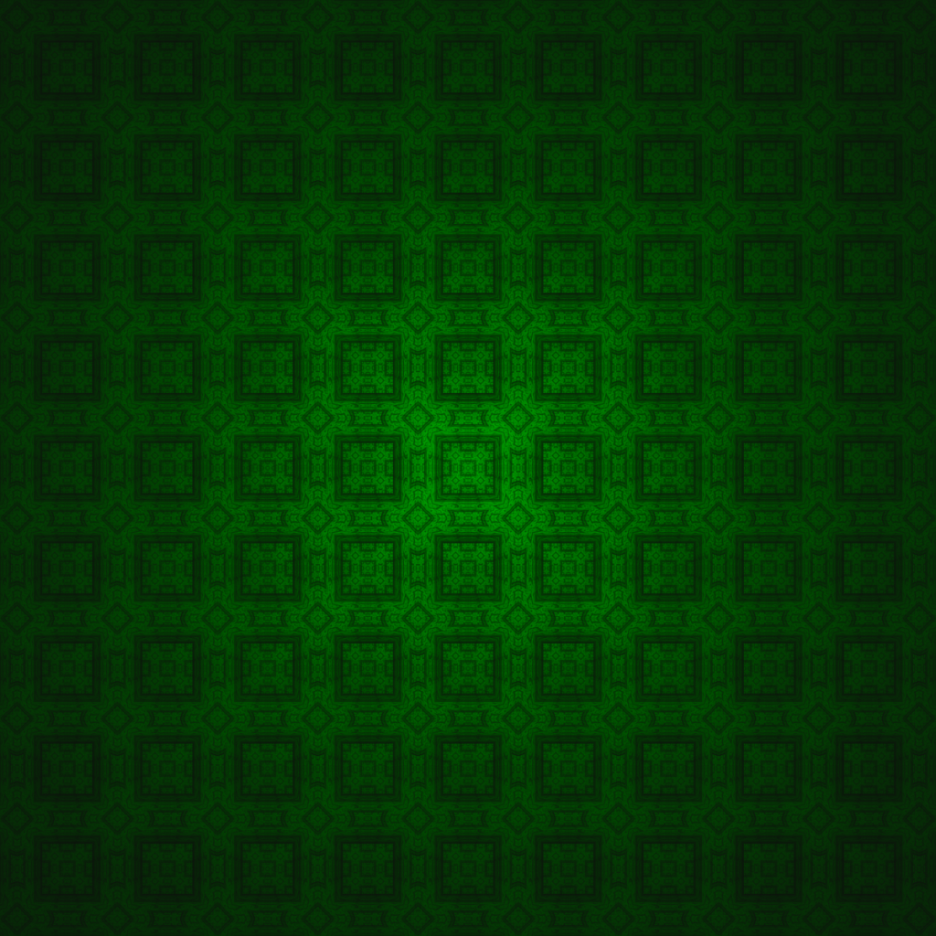 Зеленый фон с квадратами 