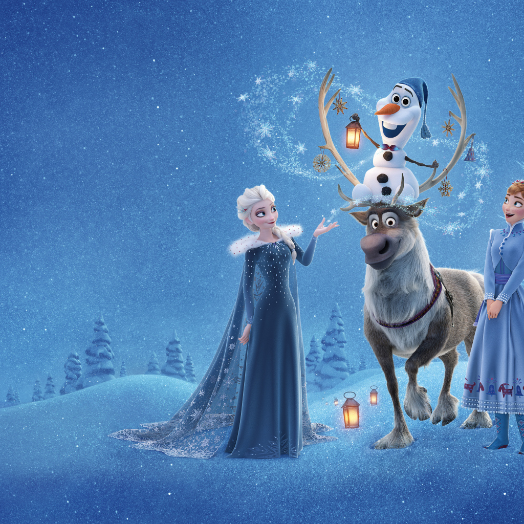 Персонажи короткометражного мультфильма Олаф и холодное приключение, 2017