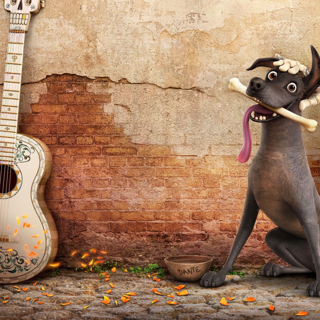 Собака с гитарой новый мультфильм Тайна Коко, 2017