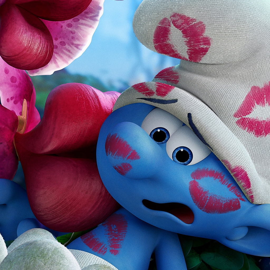 Смурф Растяпа мультфильм Смурфики. Затерянная деревня 2017 