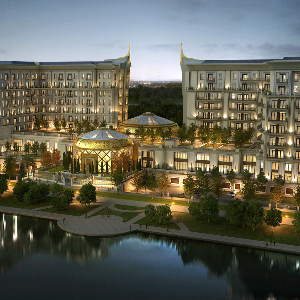 Красивый отель St. Regis город Астана 