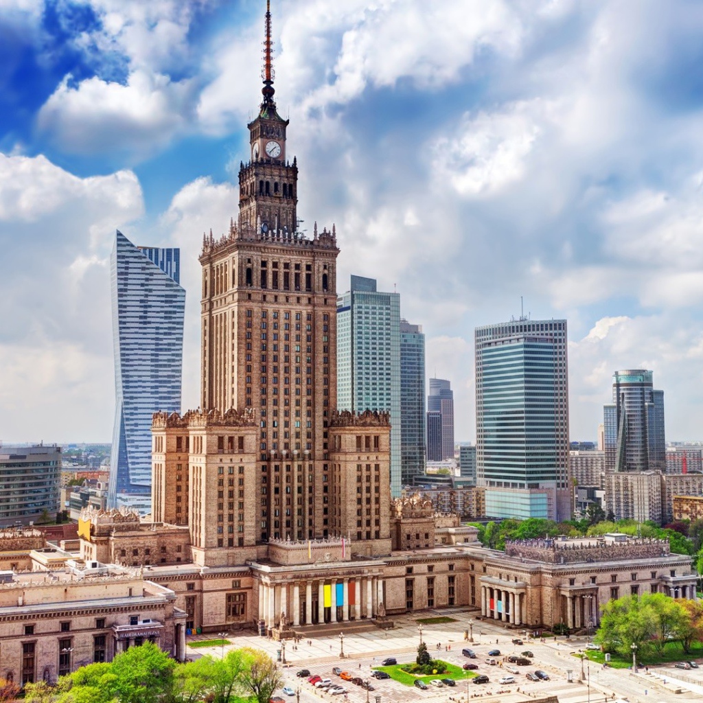 Красивый небоскреб, Дворец культуры и науки, Варшава 