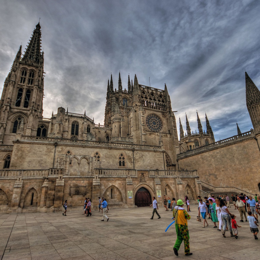 Кафедральный собор город Бургос 