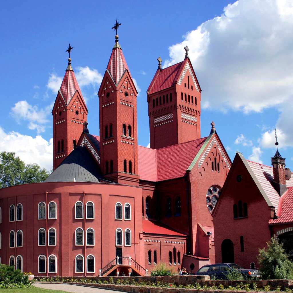 Костёл Святого Симеона и Святой Елены город Минск 
