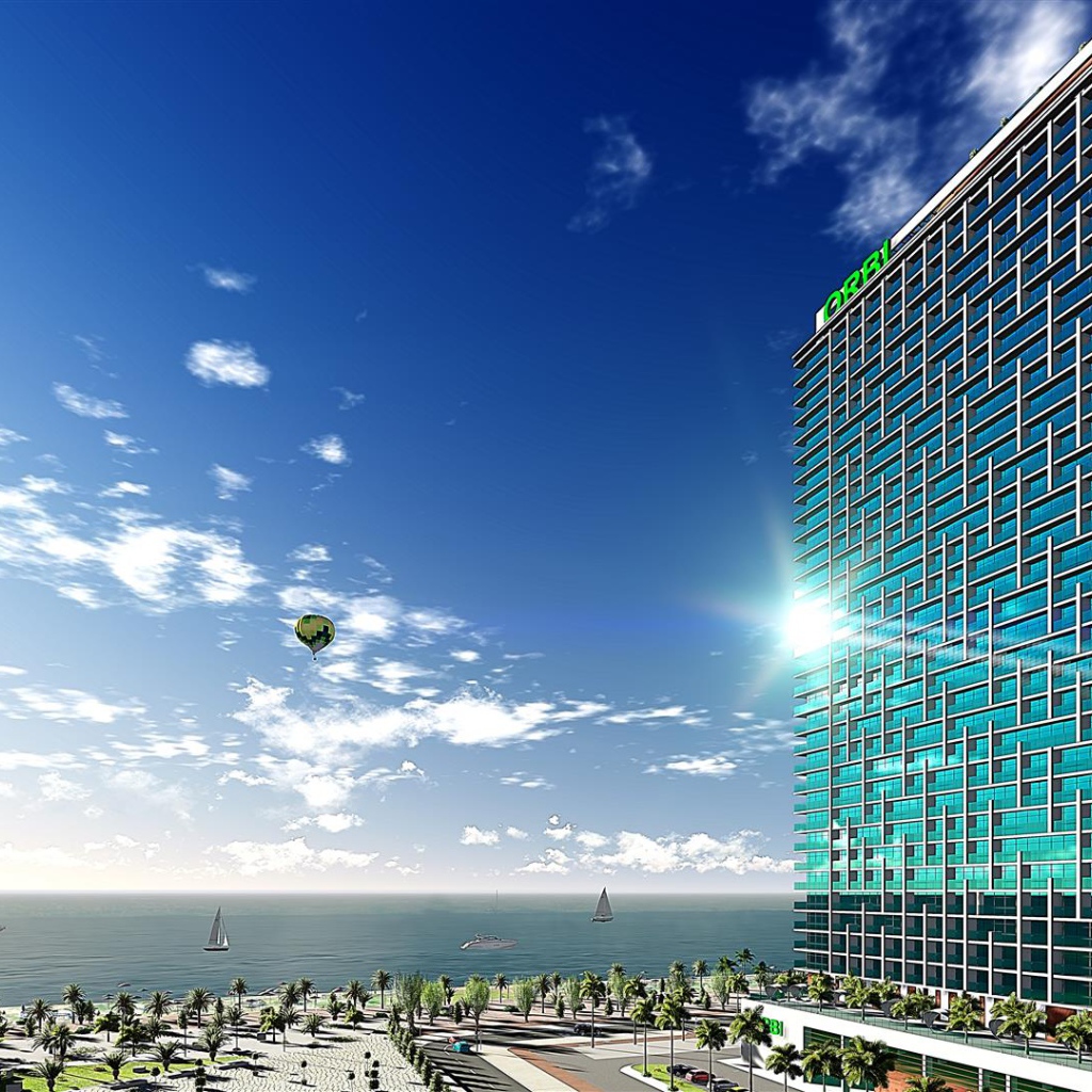 Самый высокий апарт-отель ORBI Beach Tower город Батуми 