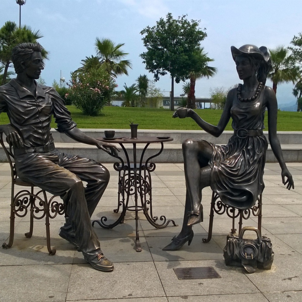 Памятник на Батумском бульваре  