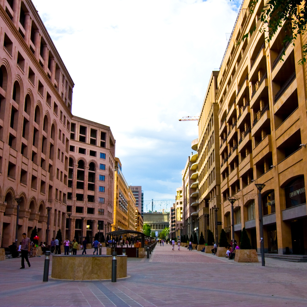 Северный проспект город Ереван 