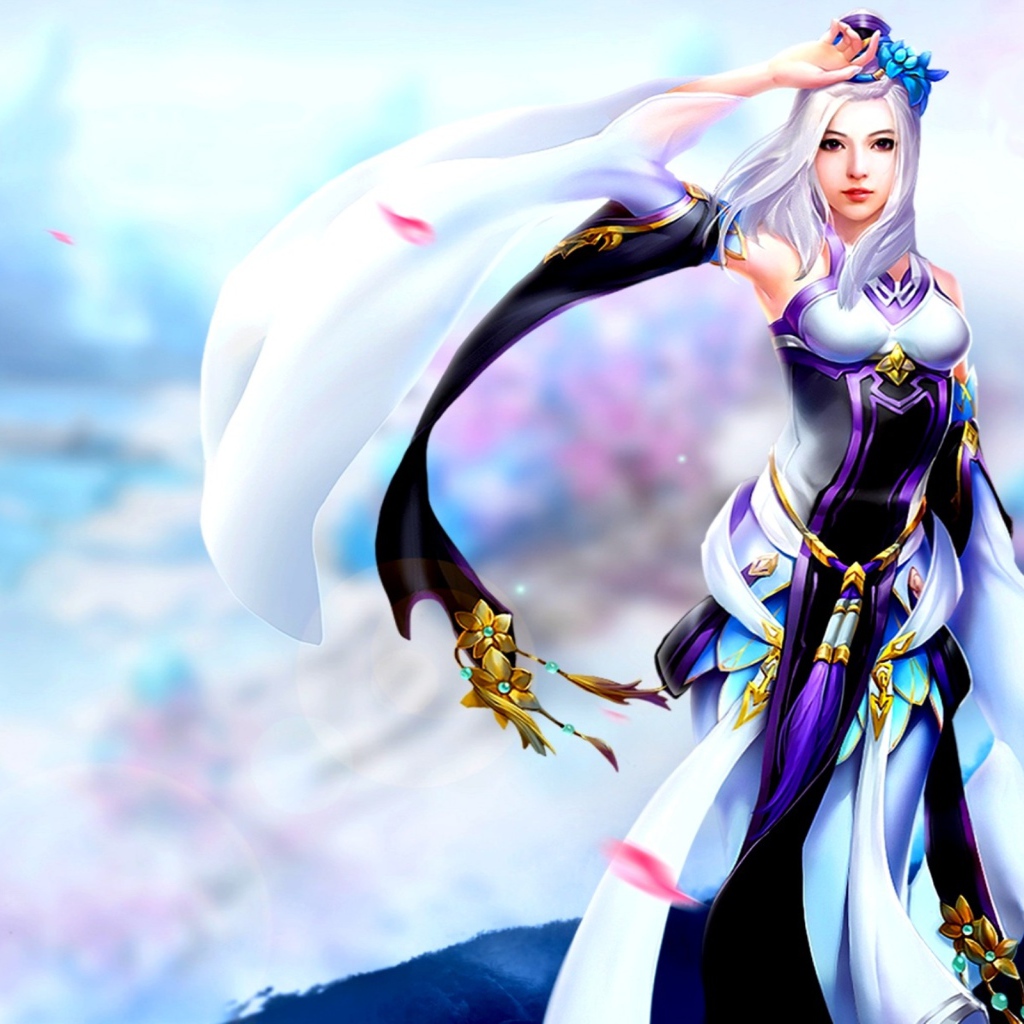 Фантастическая красивая девушка 