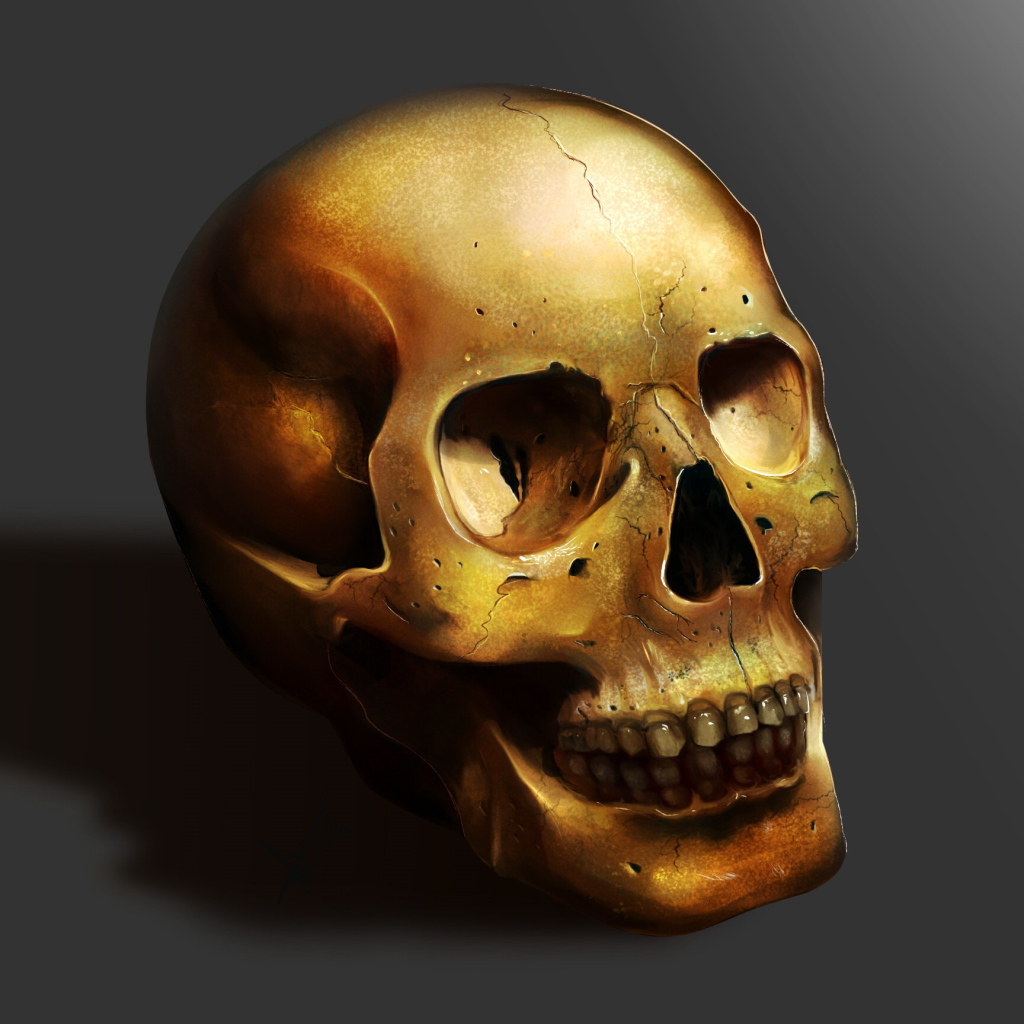 Golden skull steam фото 8