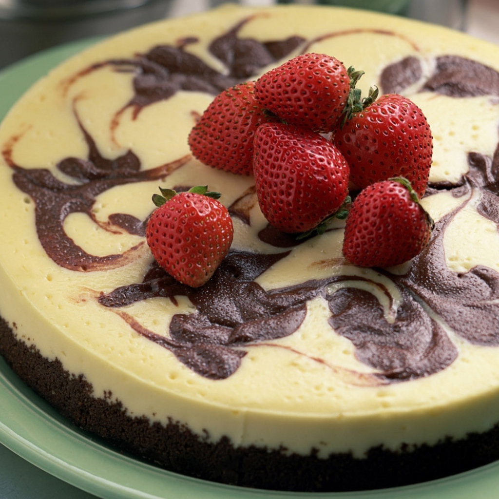 Аппетитный торт со свежими ягодами клубники