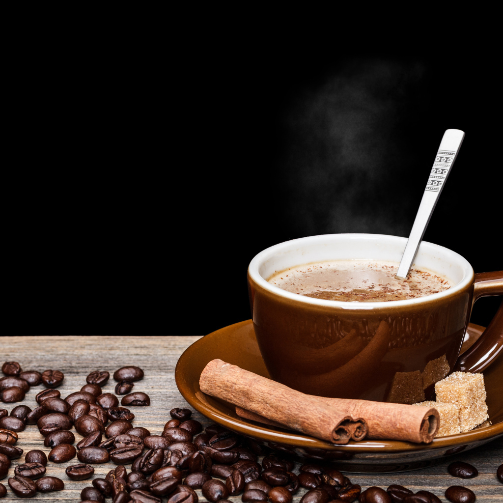 Ароматный кофе с корицей 