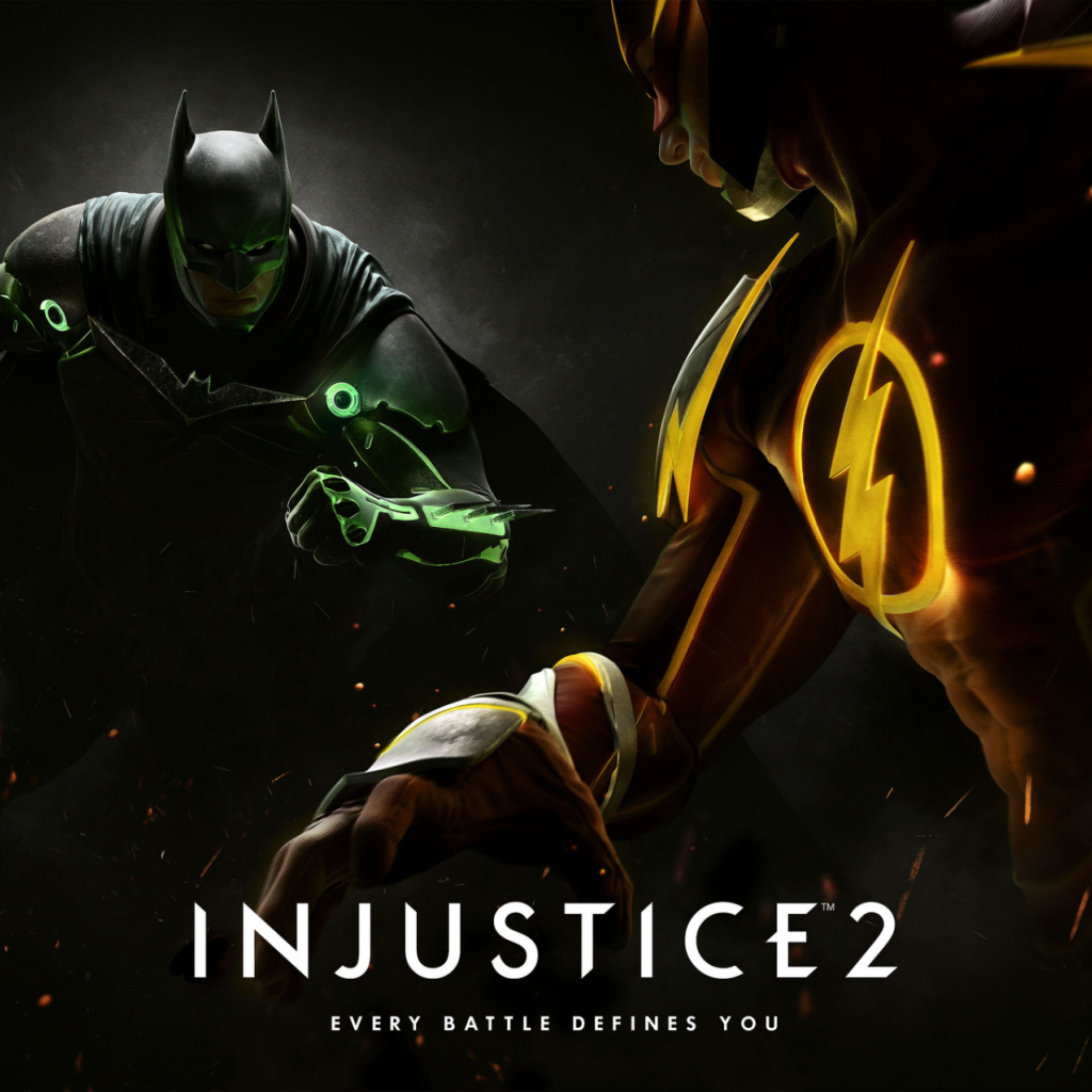 Бэтмен и Флэш герои игры Injustice 2 