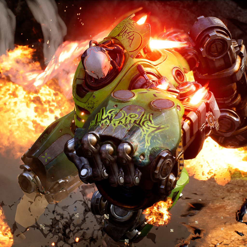 Кранч персонаж игры Paragon 2017  