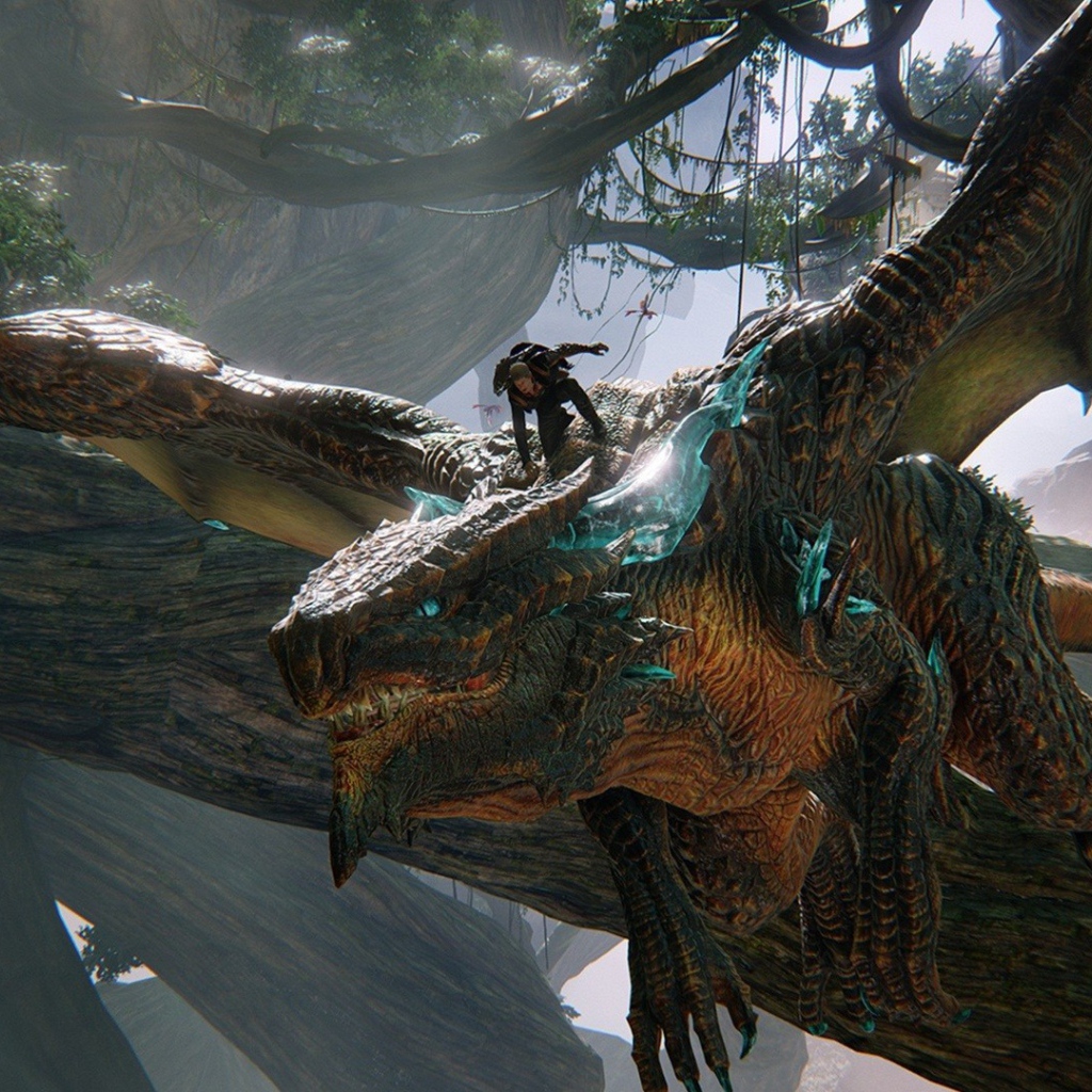 Полет на драконе игра Scalebound 2017 