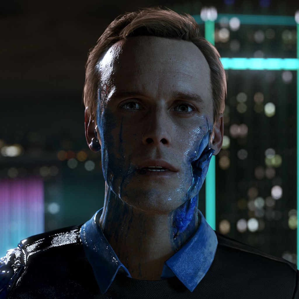 Connor персонаж игры Detroit Become Human 