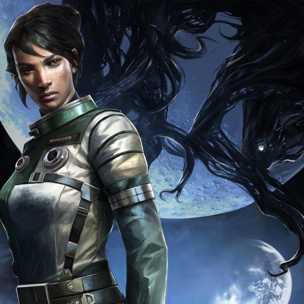 Девушка персонаж игры Prey 2017 