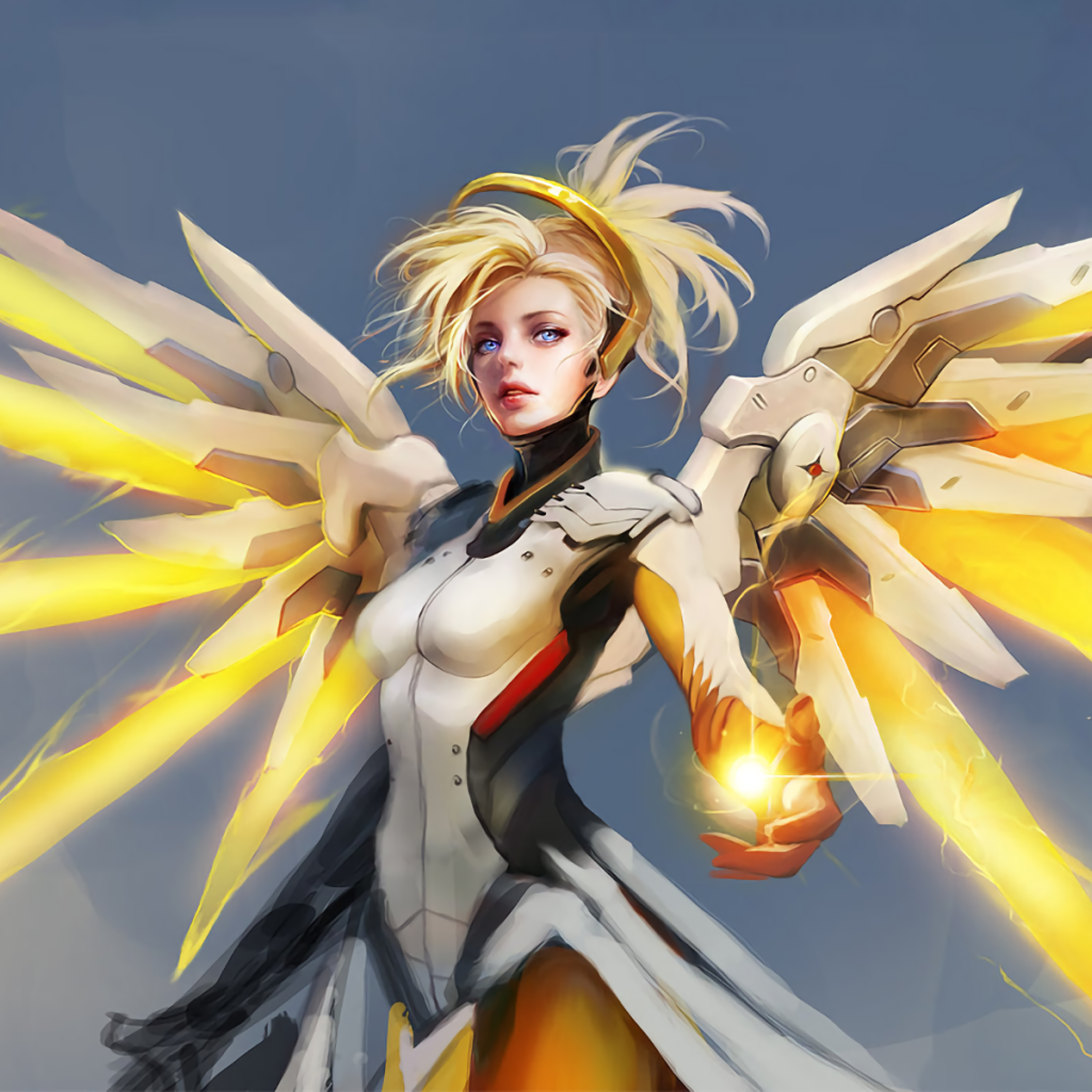 Мерси персонаж игры Overwatch 
