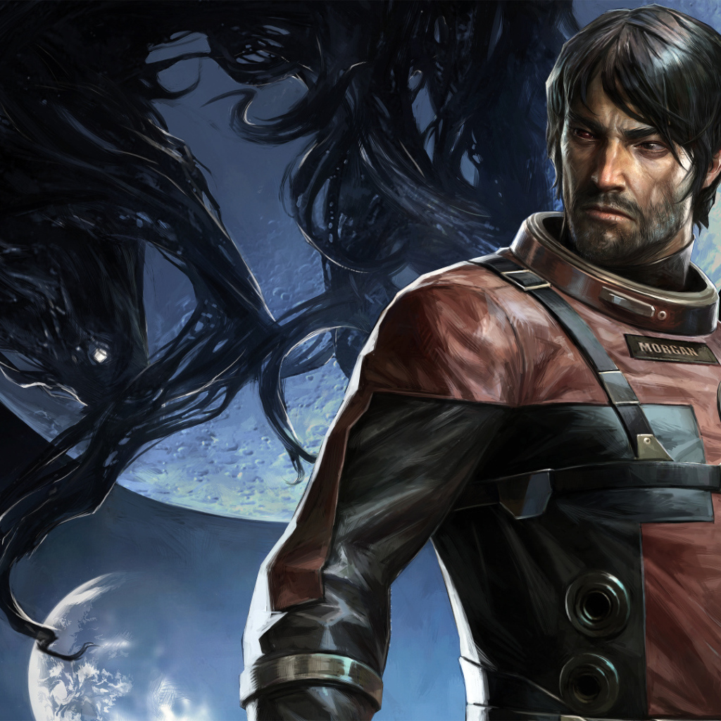 Morgan главный персонаж игры Prey 2017 