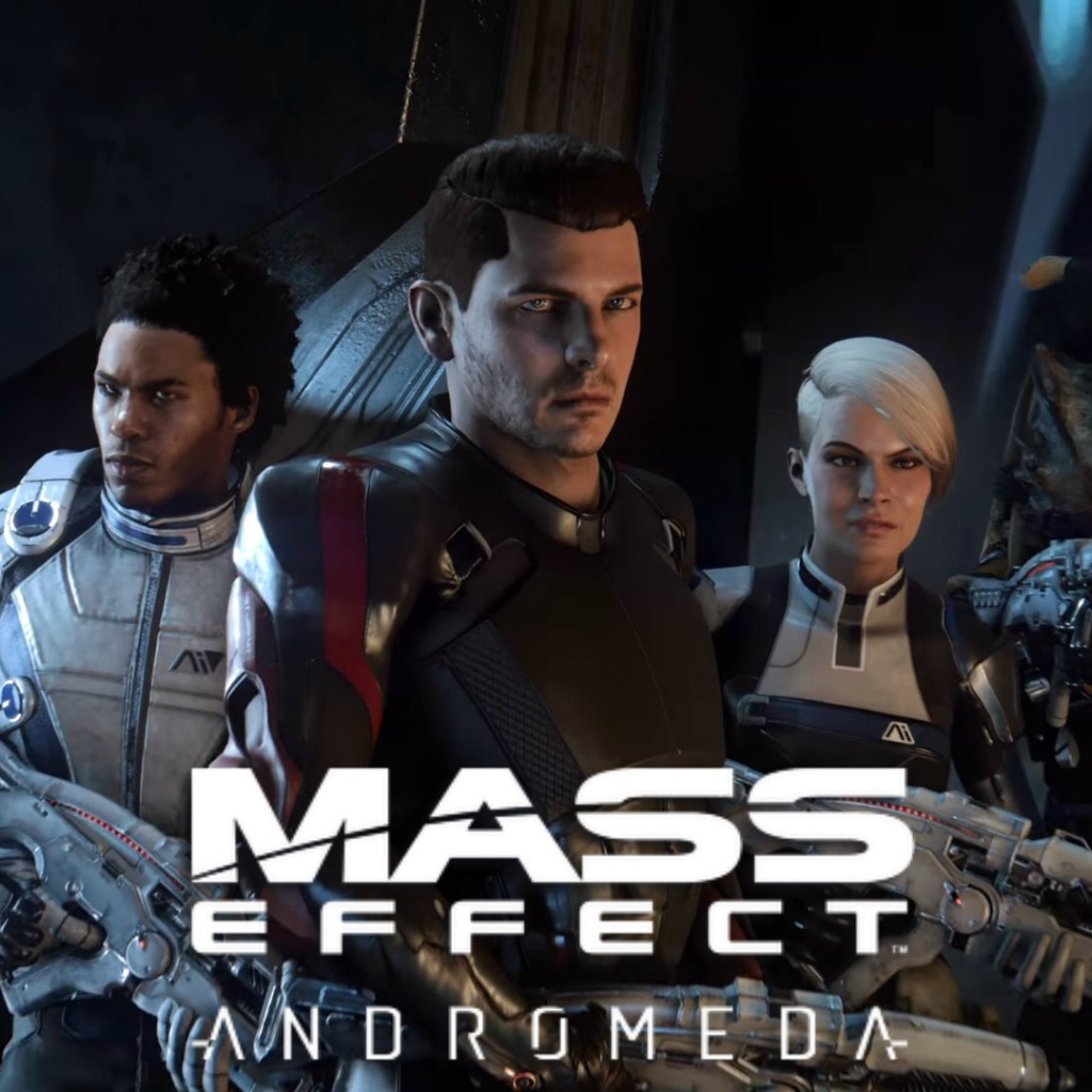 Главные герои компьютерной  игры Эффект массы. Андромеда 
