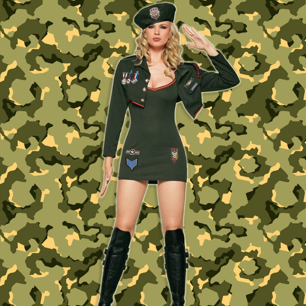 Настоящая защитница отечества 