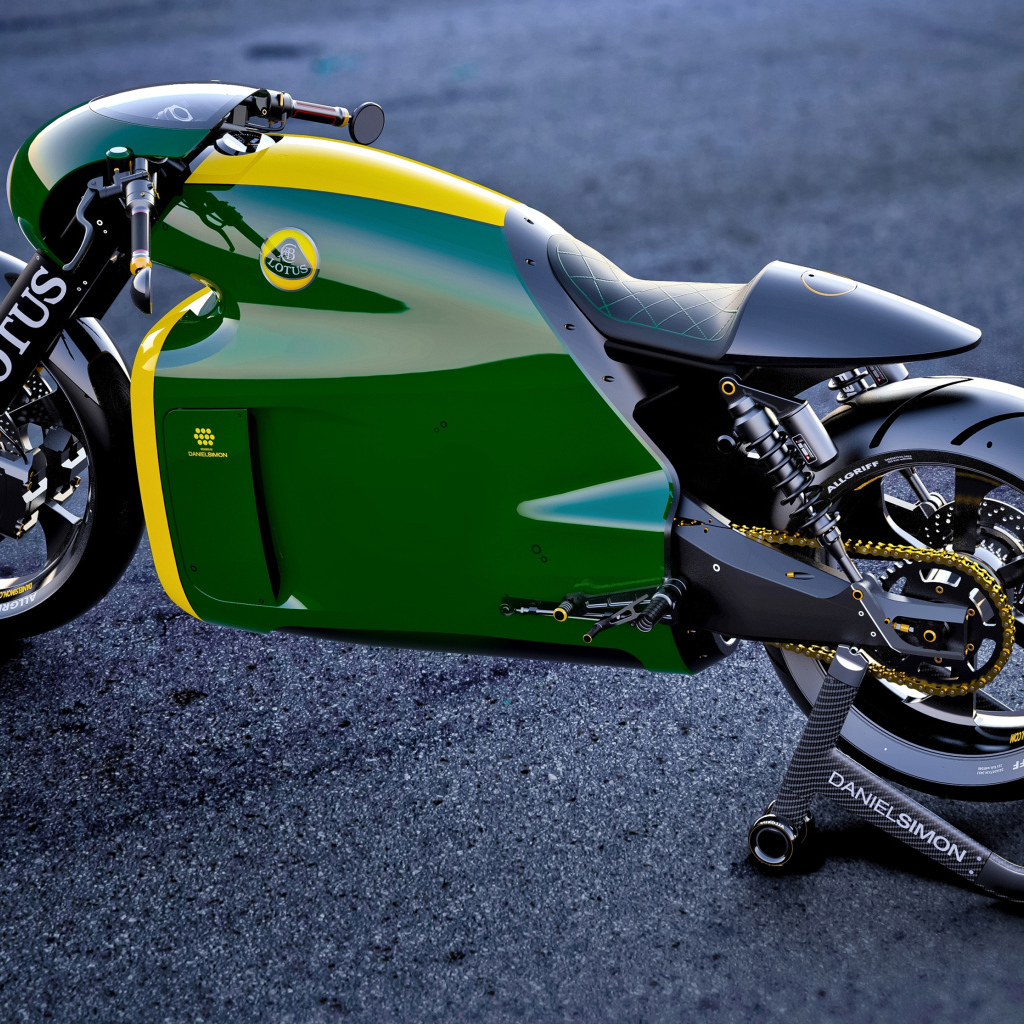 Эксклюзивный мотоцикл Lotus C-01